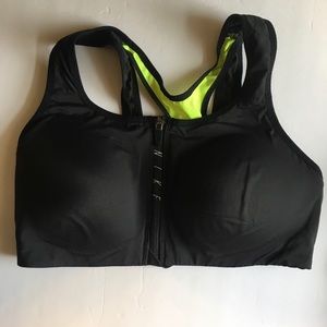 Nike High Support Front Zip Sports Bra